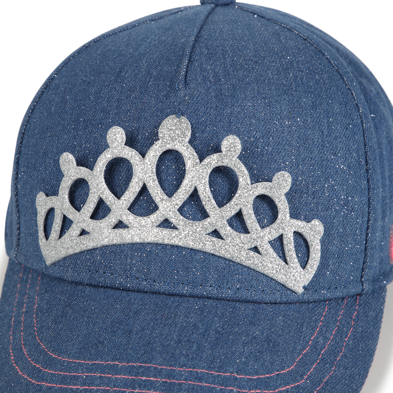 Sequined Denim Baseball Cap BILLIEBLUSH 
                    GIRL