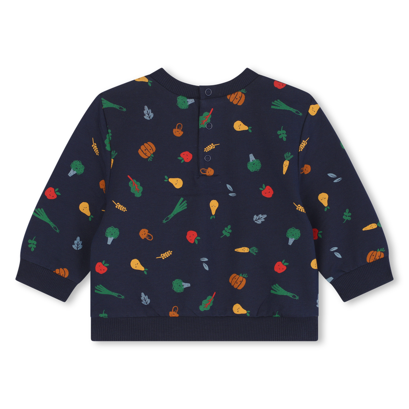 Garden Produce Print Sweatshirt CARREMENT BEAU 
                    BOY
