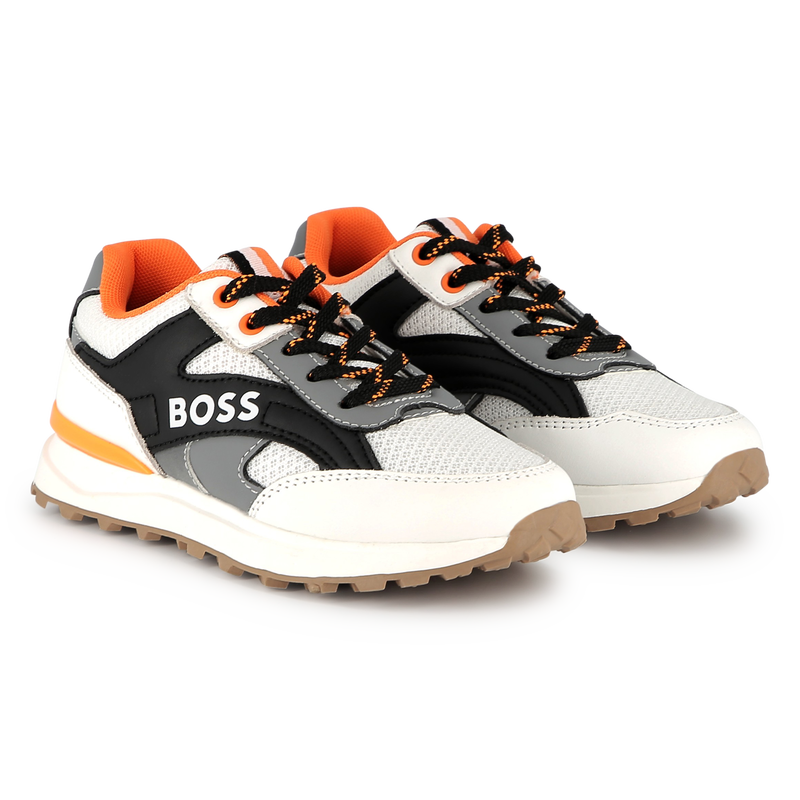 Lace-up sneakers with colors BOSS 
                    BOY