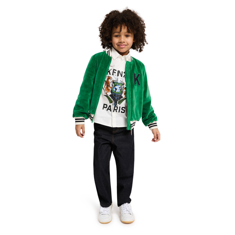 Velvet Jacket KENZO KIDS 
                    BOY