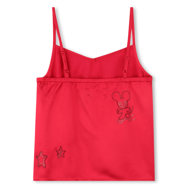 Satin camisole with diamantés ZADIG & VOLTAIRE 
                    GIRL
