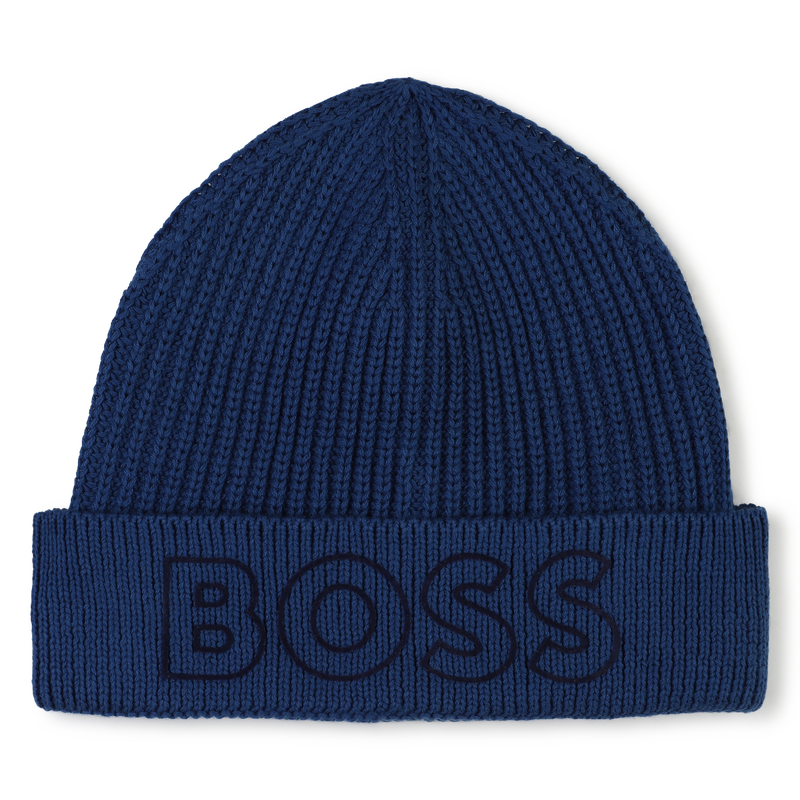 Snug Cotton Beanie BOSS 
                    BOY