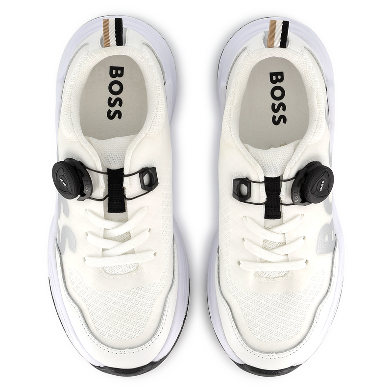 Rotating button sneakers BOSS 
                    BOY