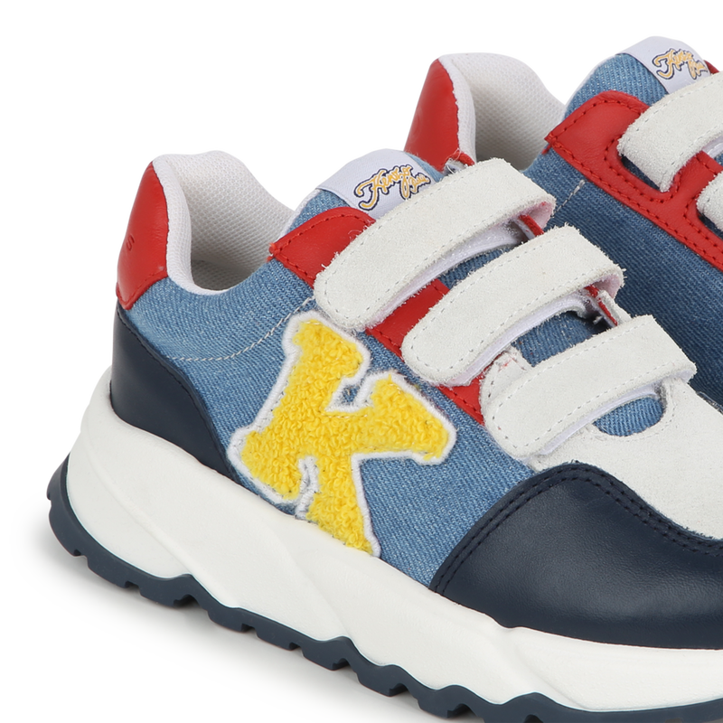 Leather Velcro sneakers KENZO KIDS 
                    UNISEX