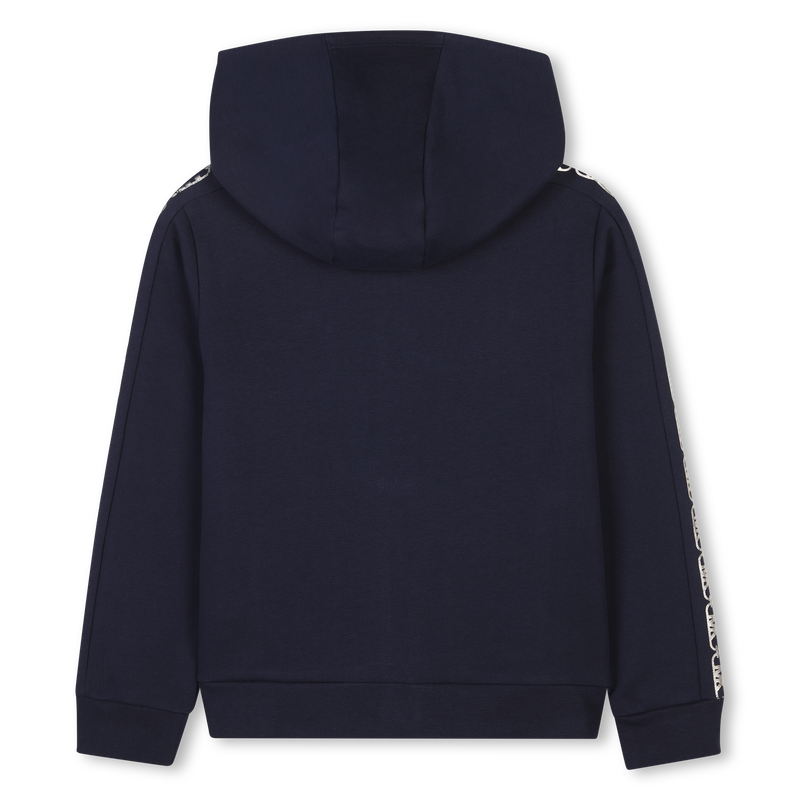 Hooded fleece cardigan MICHAEL KORS 
                    GIRL