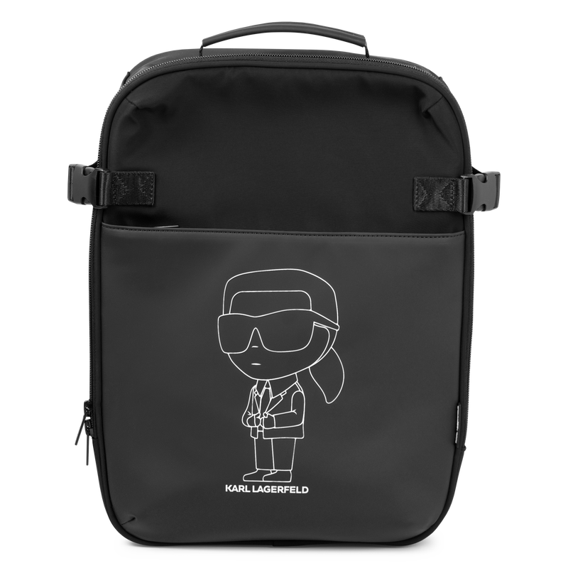 KARL-print backpack KARL LAGERFELD KIDS 
                    BOY