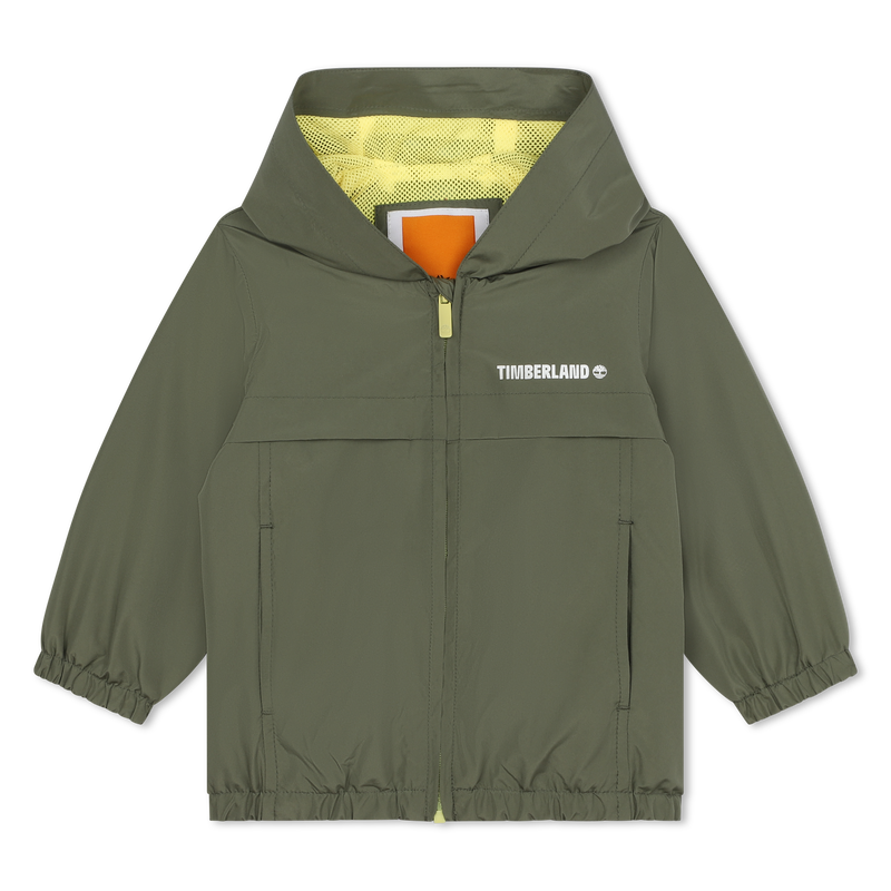 Hooded Waterproof Windbreaker TIMBERLAND 
                    BOY
