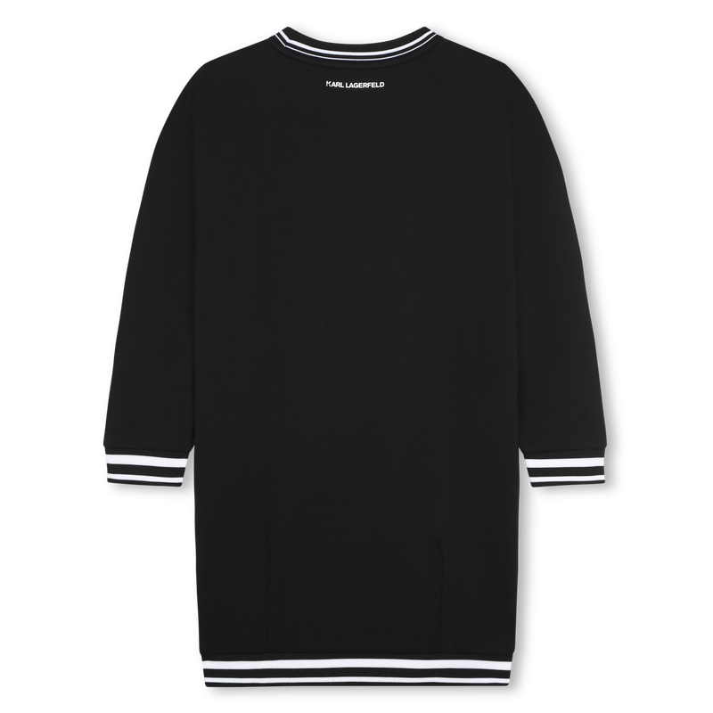Straight Two-Tone Dress KARL LAGERFELD KIDS 
                    GIRL