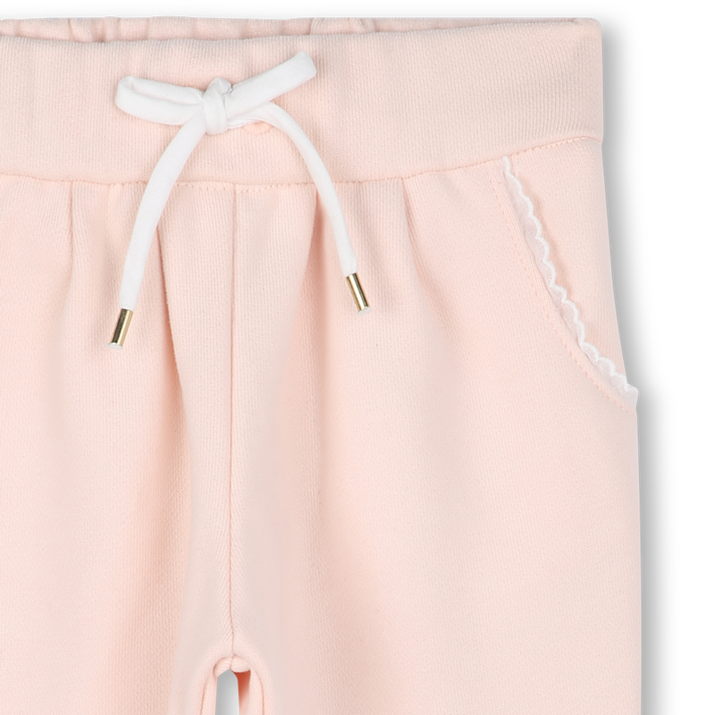 Cotton fleece trousers CHLOE 
                    GIRL
