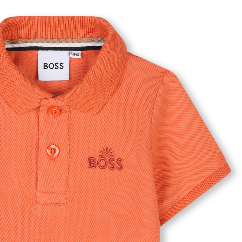 Short-sleeved polo shirt BOSS 
                    BOY