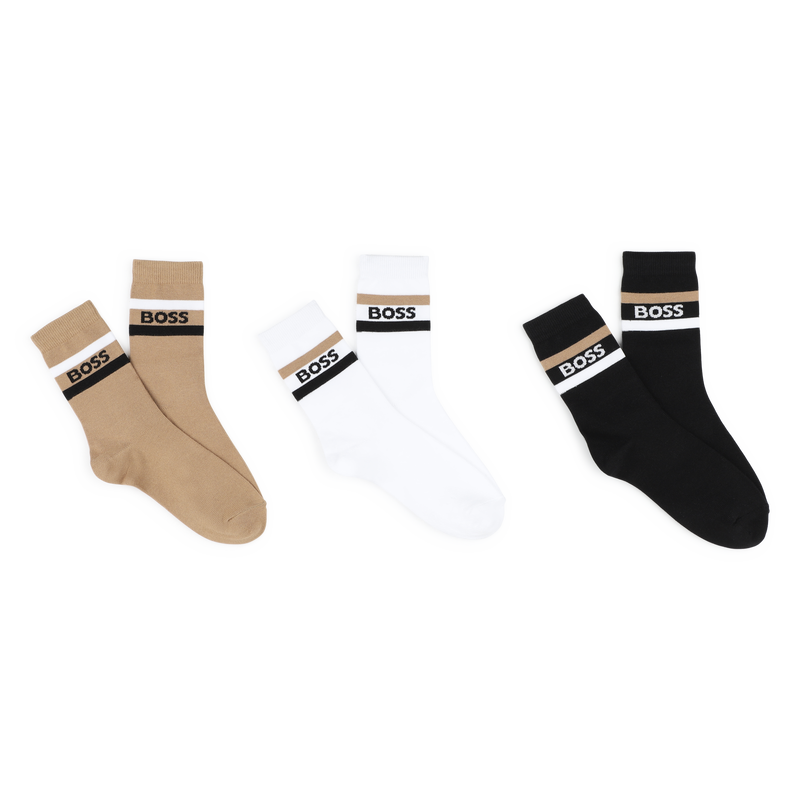 Socks (Pack Of 3) BOSS 
                    BOY