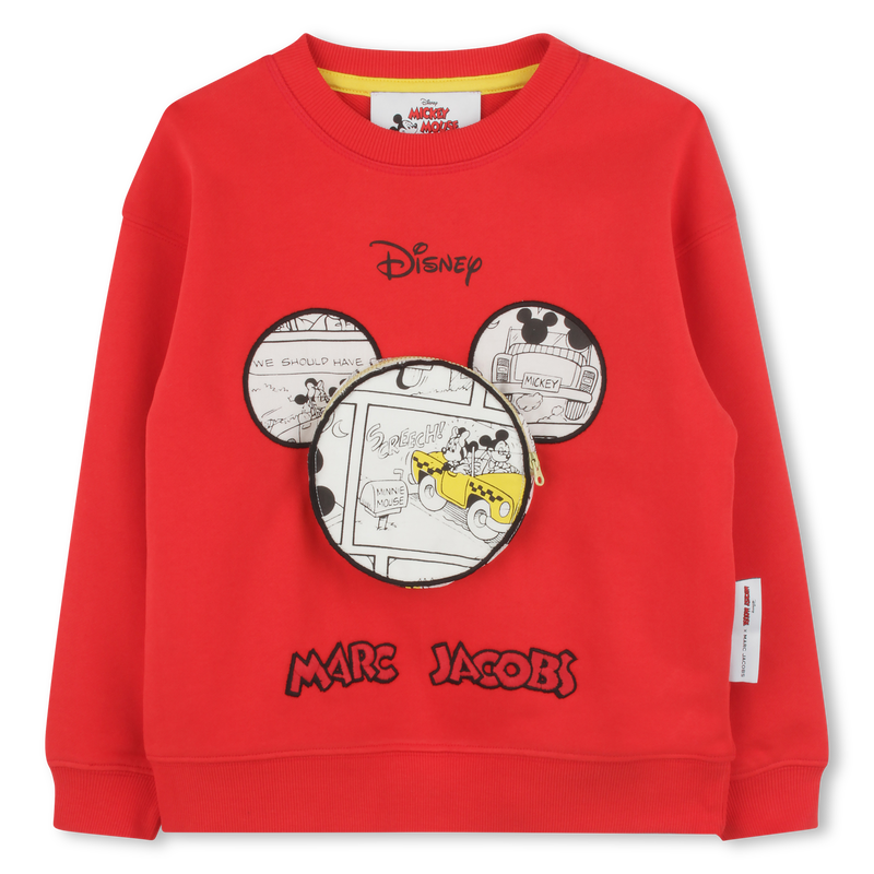 Cotton fleece sweatshirt THE MARC JACOBS 
                    BOY