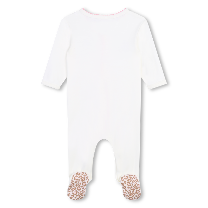 Cotton Press Stud Pajamas KENZO KIDS 
                    GIRL