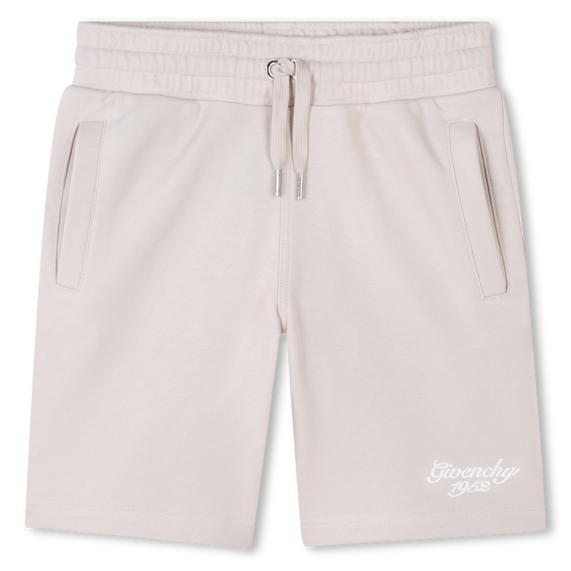Embroidered fleece shorts GIVENCHY 
                    BOY