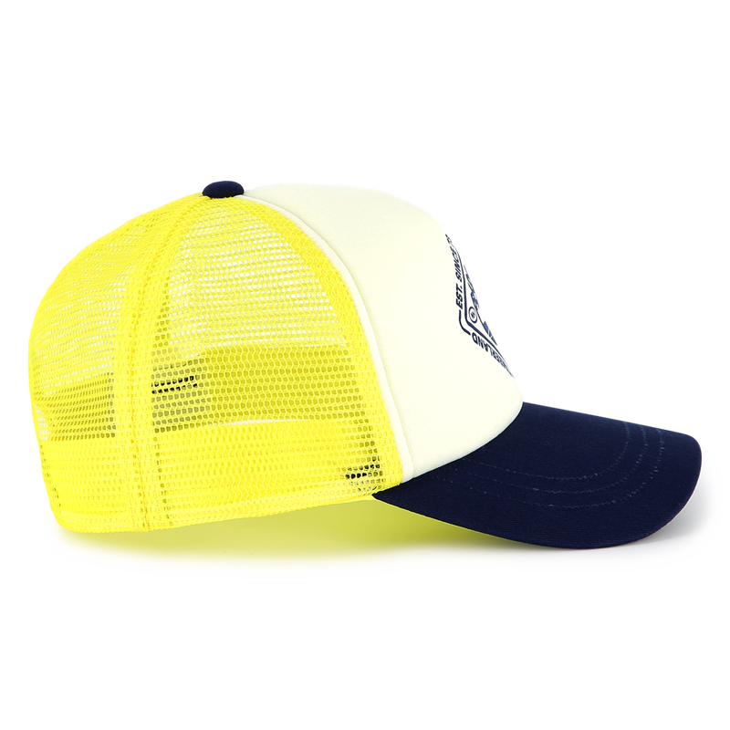 Tricolor bi-material cap TIMBERLAND 
                    BOY