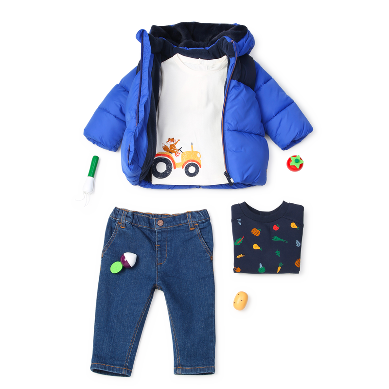 Garden Produce Print Sweatshirt CARREMENT BEAU 
                    BOY