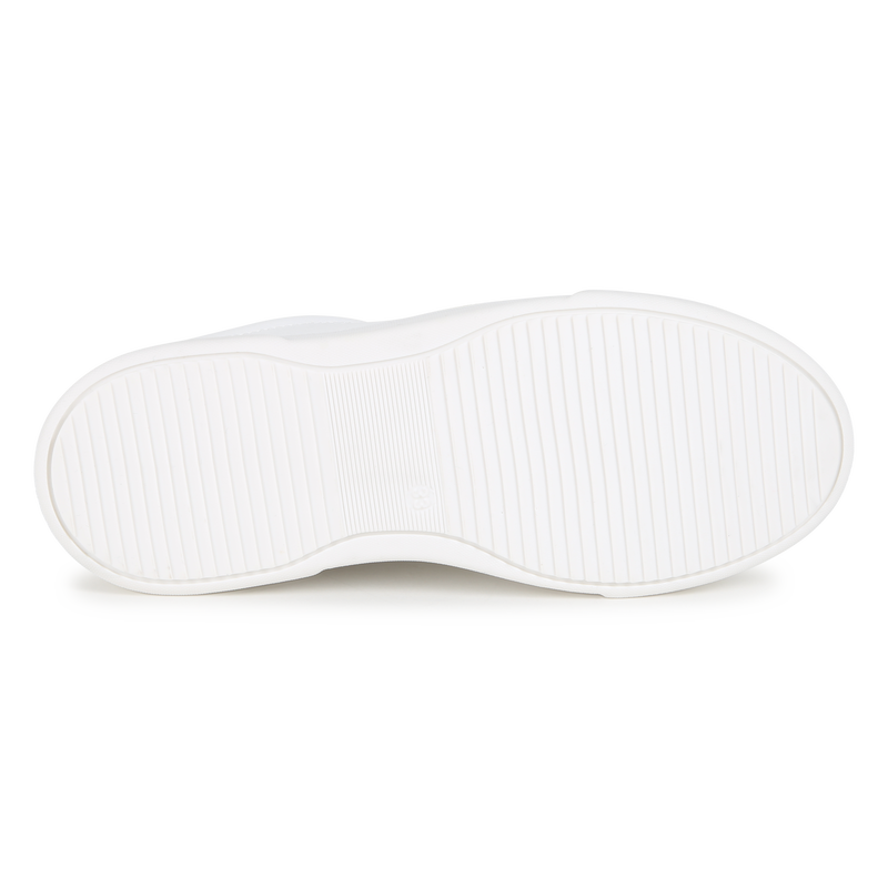 Low-Top Leather Sneakers KARL LAGERFELD KIDS 
                    GIRL