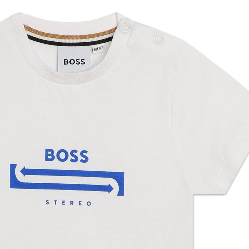 Cotton jersey set BOSS 
                    BOY
