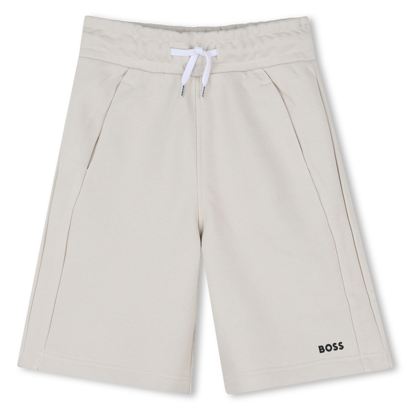 Plain fleece Bermuda shorts BOSS 
                    BOY