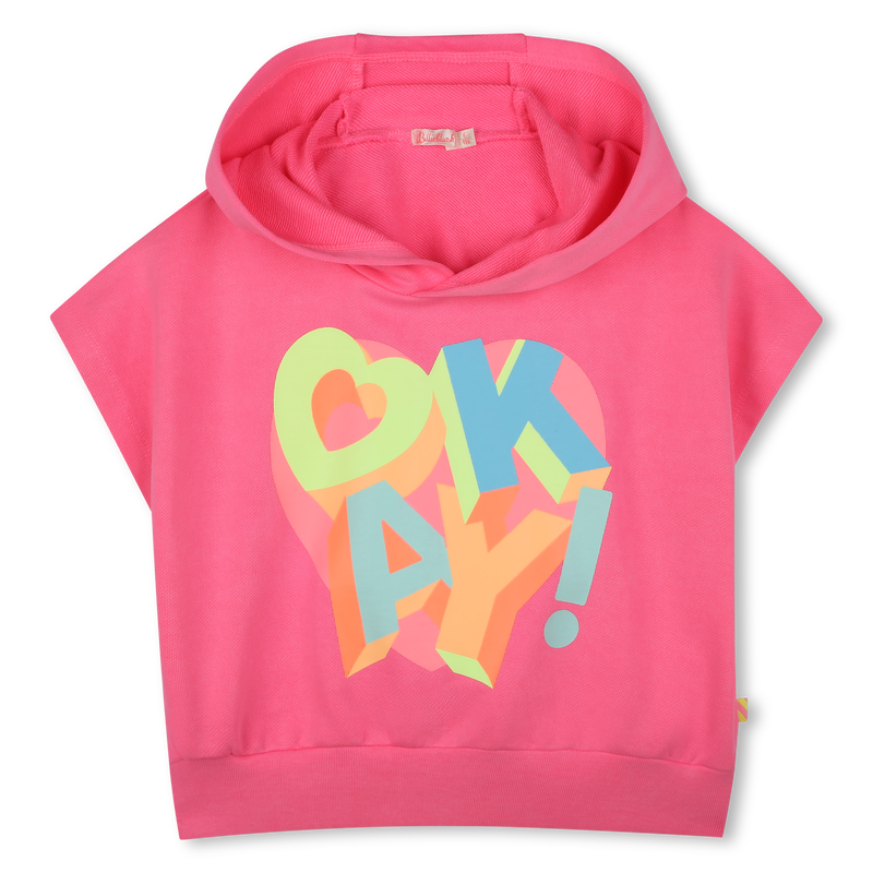 Short-sleeved sweatshirt BILLIEBLUSH 
                    GIRL
