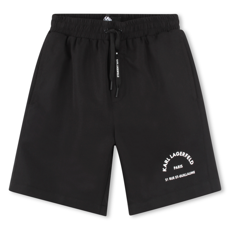 Swim shorts with pockets KARL LAGERFELD KIDS 
                    BOY