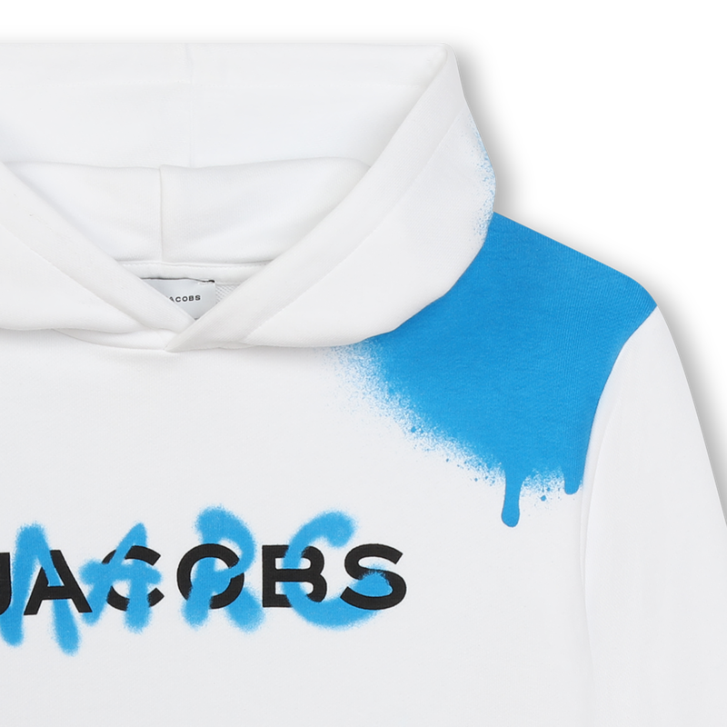 Hooded Fleece Sweatshirt THE MARC JACOBS 
                    BOY