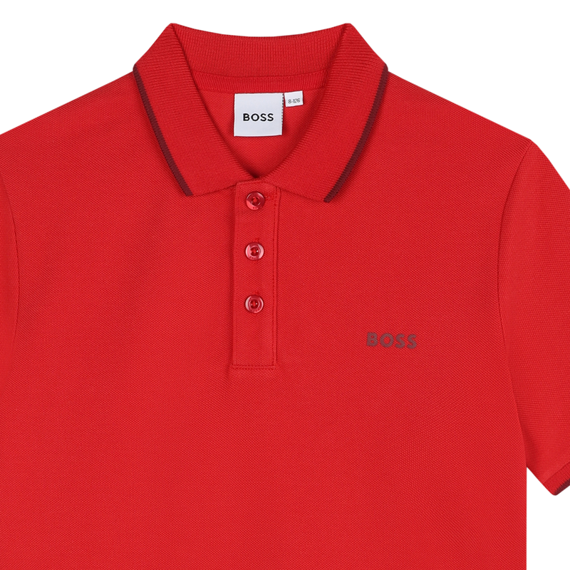 Short-Sleeved Polo Shirt BOSS 
                    BOY