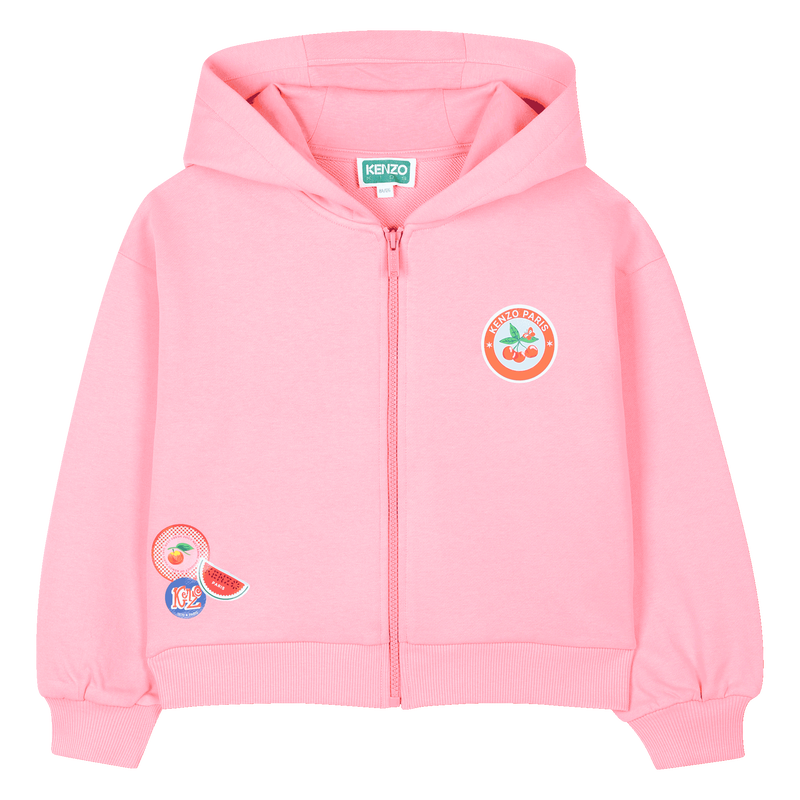 Zip-up sweatshirt KENZO KIDS 
                    GIRL