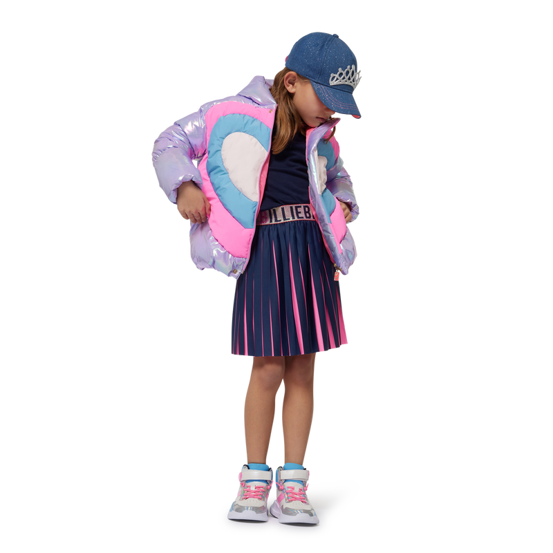 Shiny Hooded Puffer Jacket BILLIEBLUSH 
                    GIRL