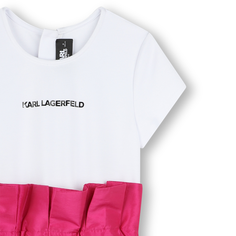 Taffeta special occasion dress KARL LAGERFELD KIDS 
                    GIRL
