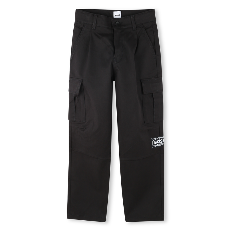 Pleated Cargo Trousers BOSS 
                    BOY