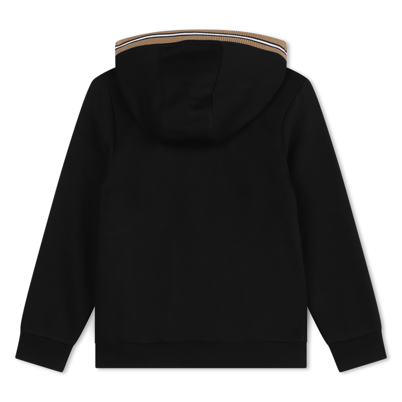 Hooded Zip-Up Cardigan BOSS 
                    BOY