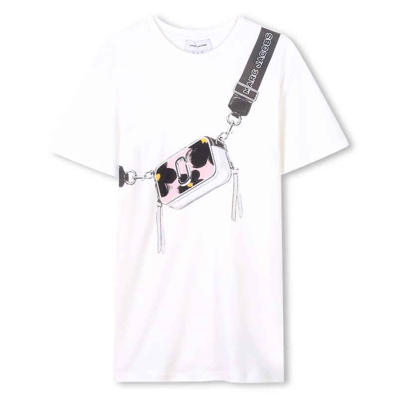 Short-sleeved cotton dress THE MARC JACOBS 
                    GIRL