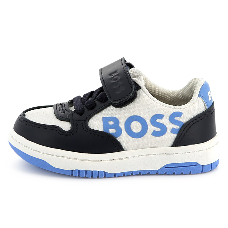 Leather lace-up sneakers BOSS 
                    BOY