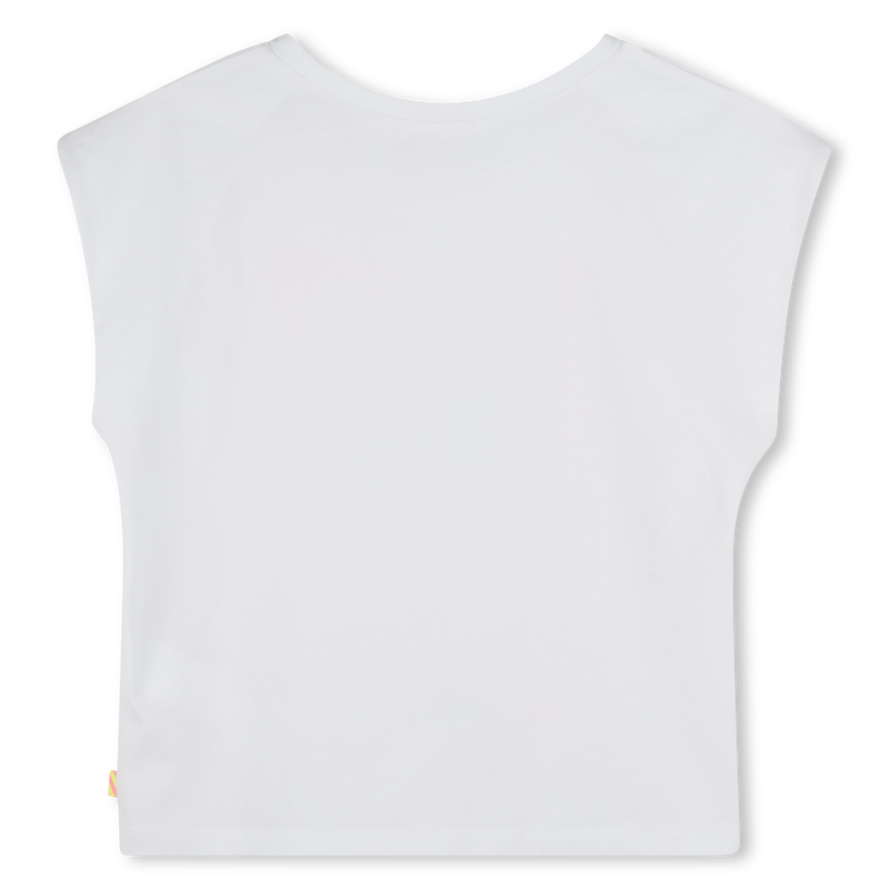 Printed cotton T-shirt BILLIEBLUSH 
                    GIRL