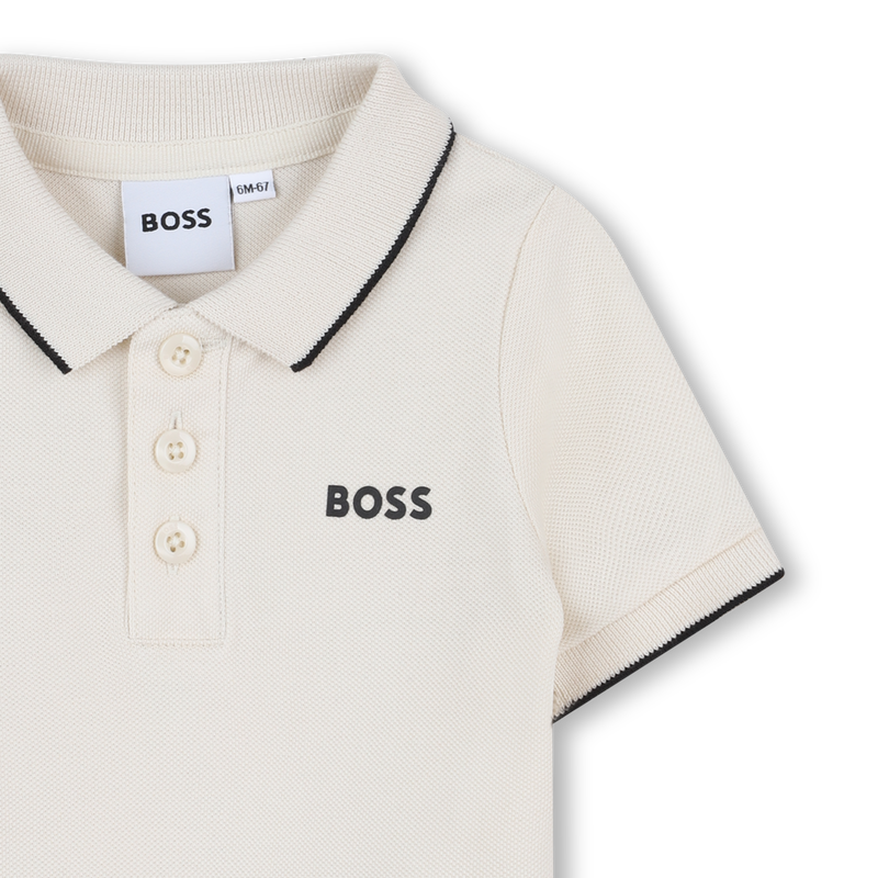 Short-sleeved polo shirt BOSS 
                    BOY