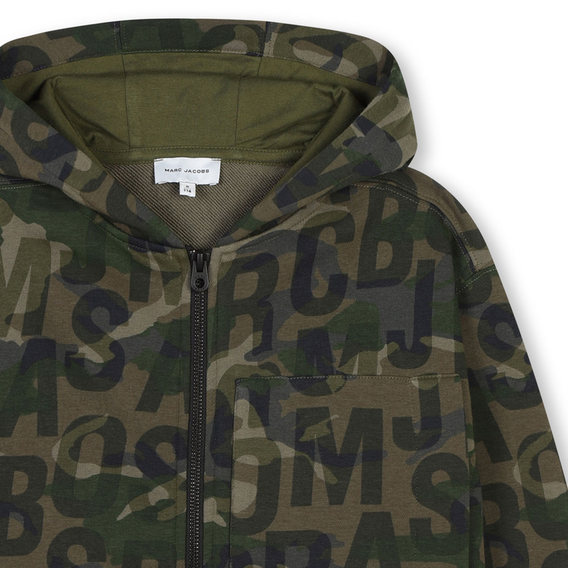 Hooded Fleece Cardigan THE MARC JACOBS 
                    UNISEX