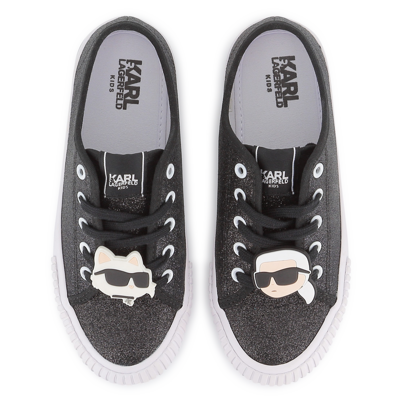 Low-top lace-up sneakers KARL LAGERFELD KIDS 
                    GIRL