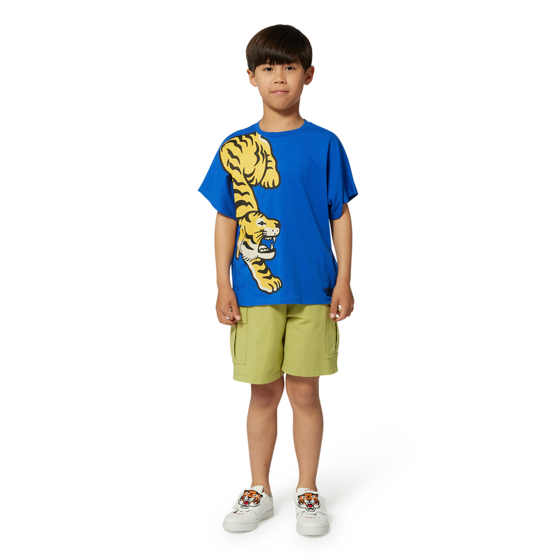 Elastic waist Bermuda shorts KENZO KIDS 
                    BOY