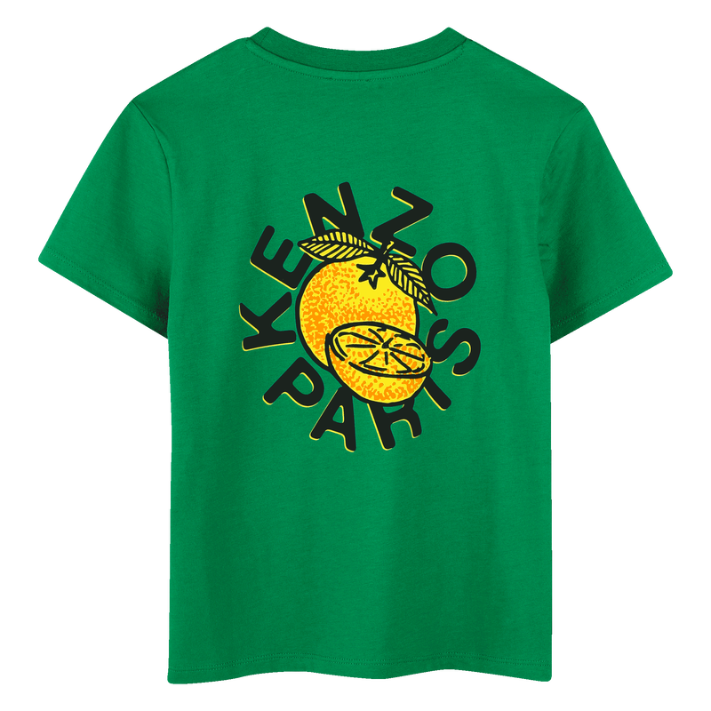 Short-sleeved cotton T-shirt KENZO KIDS 
                    BOY