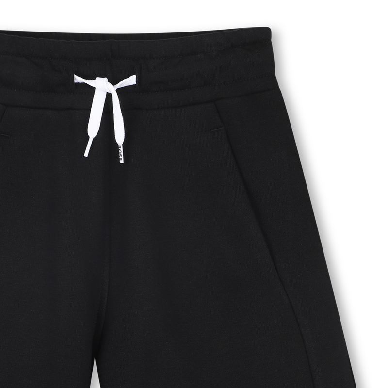 Plain fleece Bermuda shorts BOSS 
                    BOY