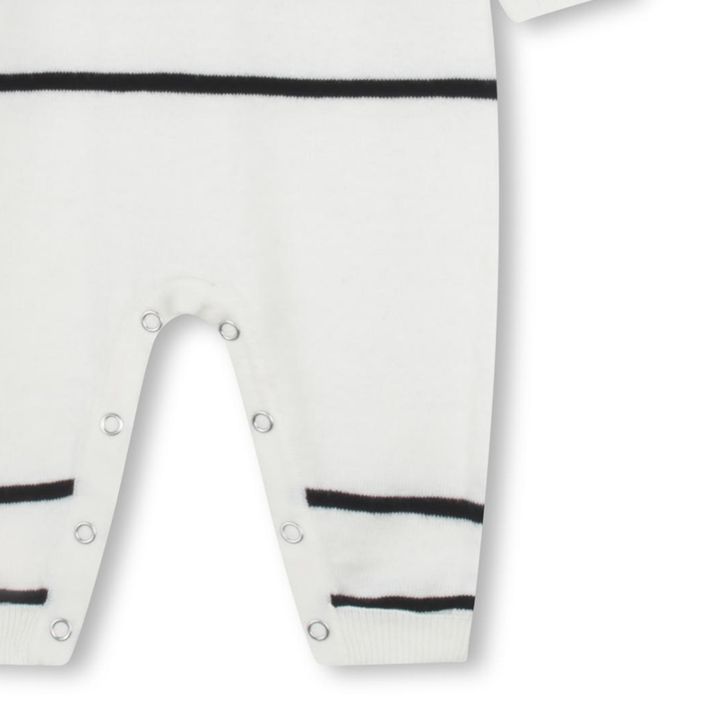 Cotton & Cashmere Onesie KARL LAGERFELD KIDS 
                    GIRL