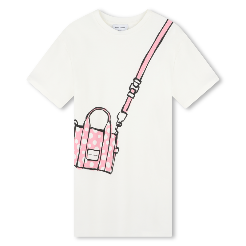 Short-Sleeved Cotton Dress THE MARC JACOBS 
                    GIRL