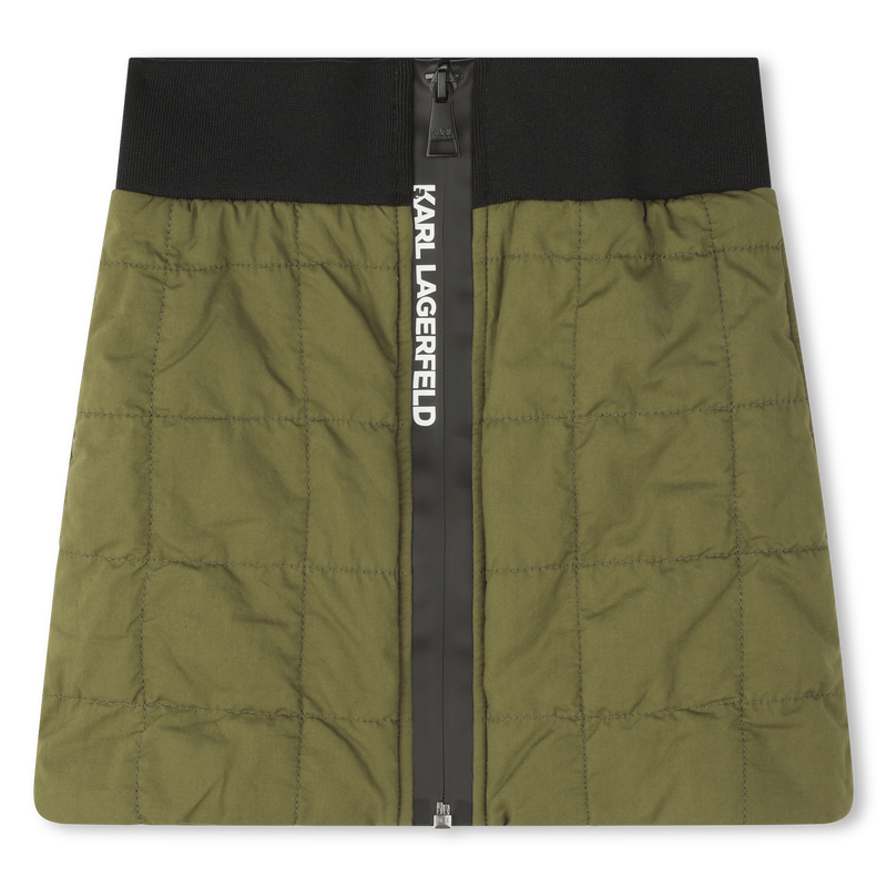 Padded cotton skirt KARL LAGERFELD KIDS 
                    GIRL