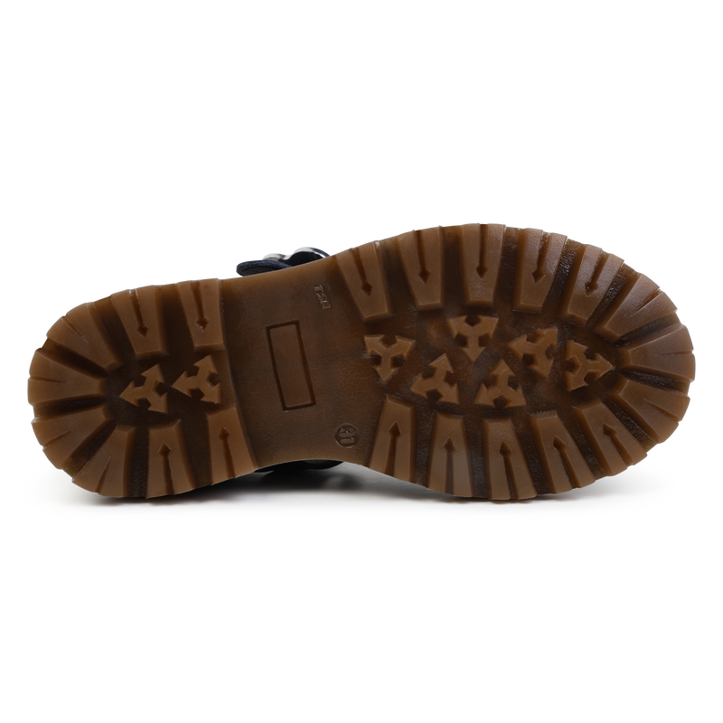 Buckled Leather Mary-Janes KENZO KIDS 
                    GIRL