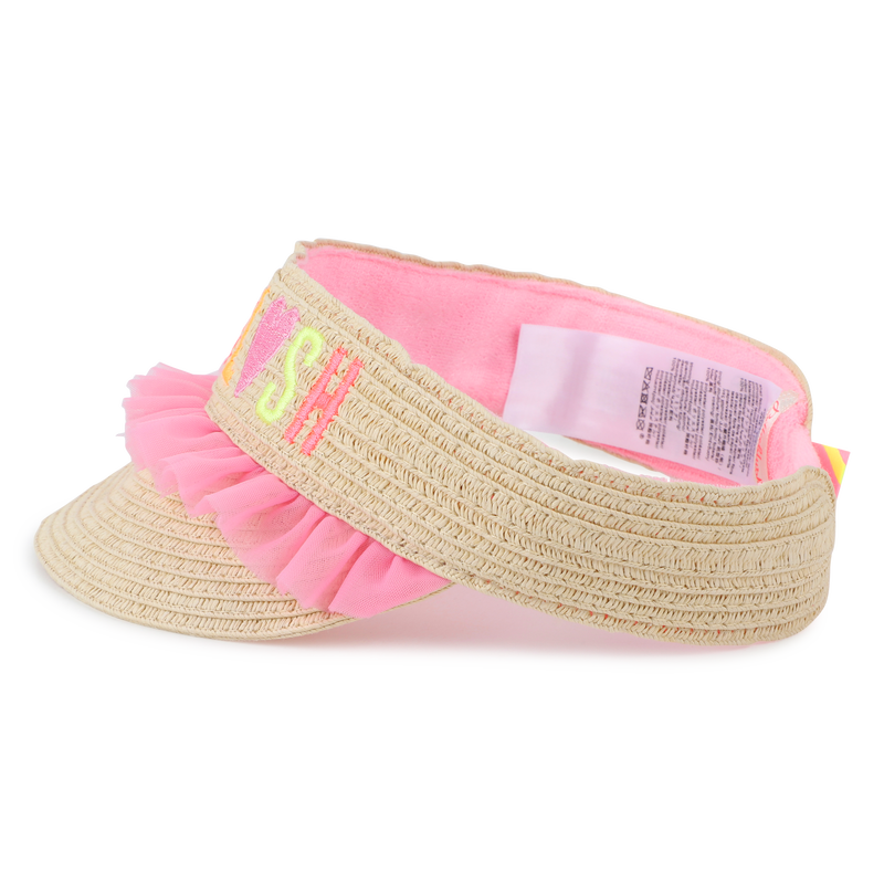 Embroidered logo visor BILLIEBLUSH 
                    GIRL