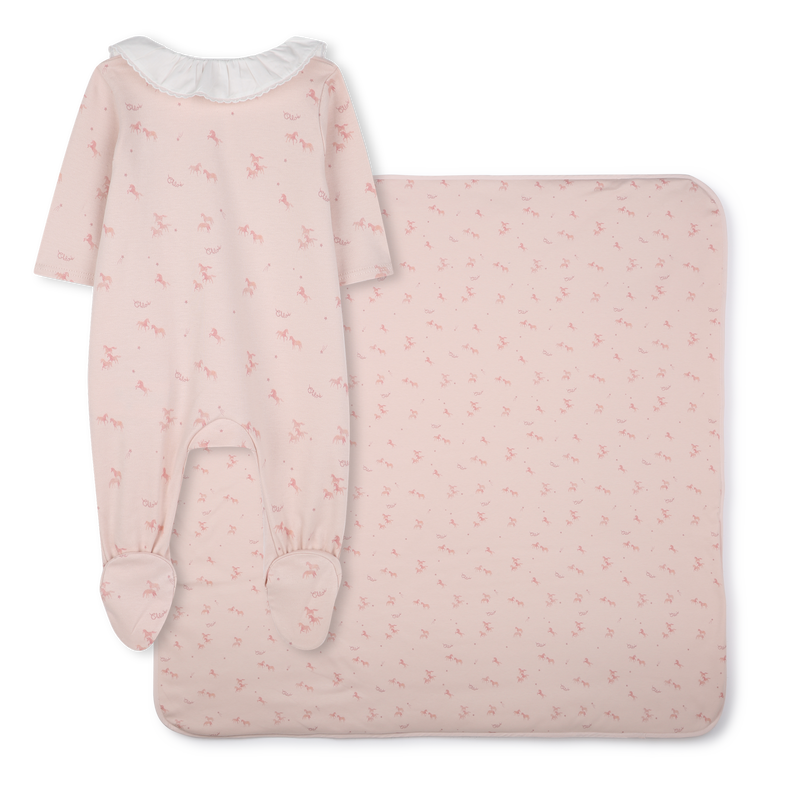 Cotton pajamas and blanket CHLOE 
                    GIRL
