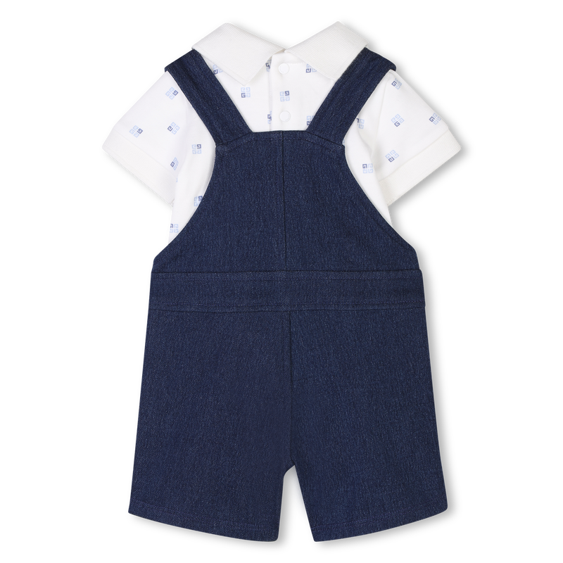 Overalls and bodysuit set GIVENCHY 
                    UNISEX