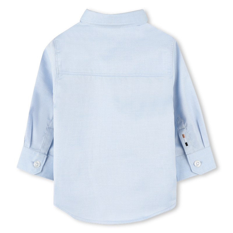 Long-sleeved cotton shirt BOSS 
                    BOY
