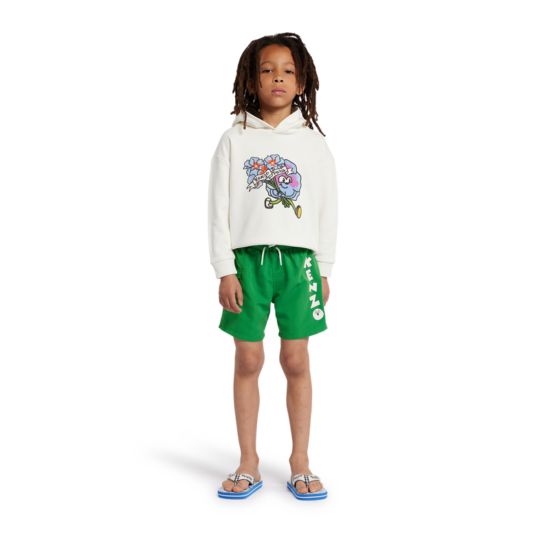 Hooded cotton sweatshirt KENZO KIDS 
                    BOY
